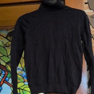 H&M Black Turtleneck Sweater